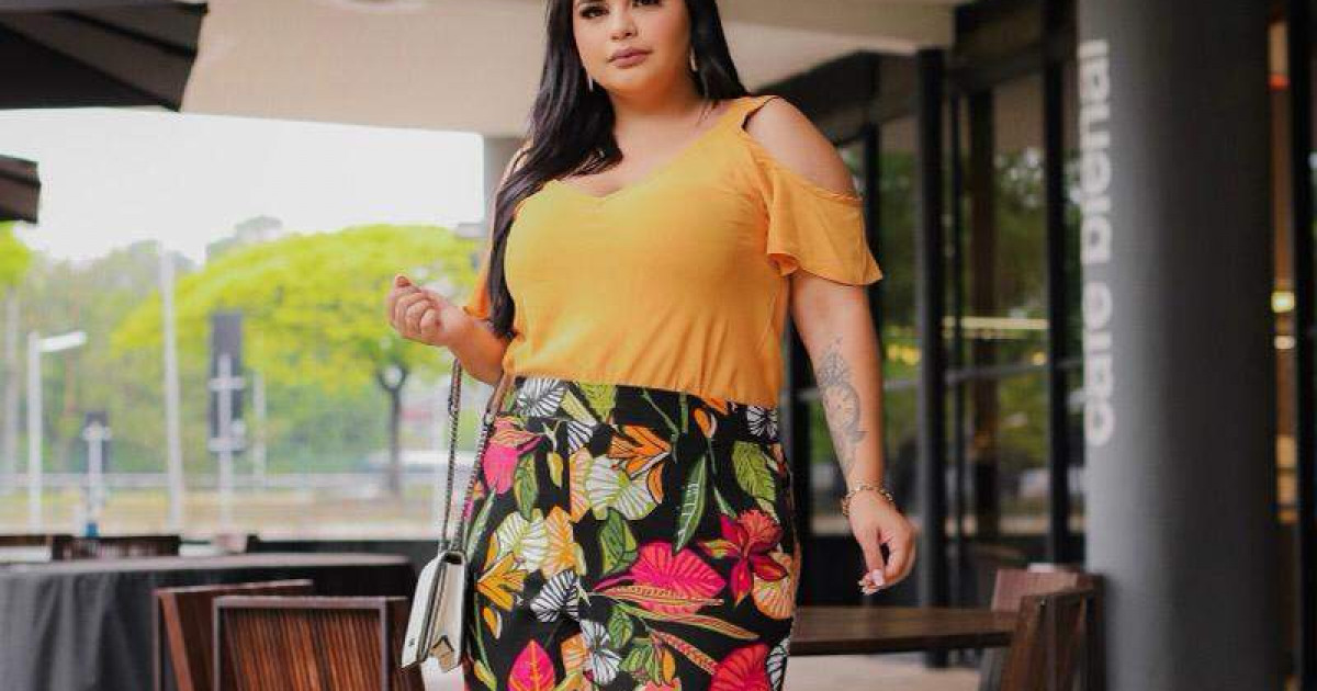 Moda verão 2019 store feminina plus size